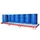 opvangbak,v. 12x200l vat,opvangvol. 335l,HxBxD 200x1300x3880mm