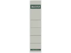 Rugetiket Leitz 1643 39x192mm grijs zelfklevend