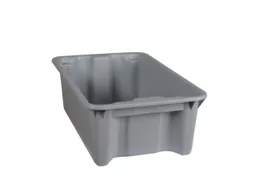 Draaistapelbak Pp Hxlxb 202X590X380Mm 34L Grijs