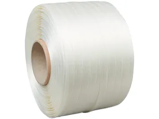 Omsnoeringsband Textiel Wit 13mmx500m Handmatig - 2