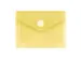 enveloptas geel A7 liggend met klittenbandsluiting