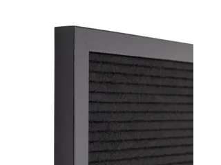 Letterbord Zwart 60x80cm Zwart frame - 4