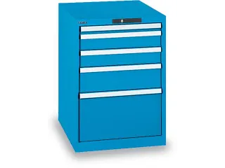 Ladenkast Hxbxd 800x564x725mm 5laden 75kg Va Afwerking Ral5012 - 1