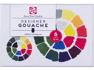 plakkaatverf Extra Fijn 16 ml set van 6 assorti - 7