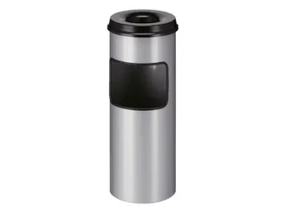 As-papierbak met dover 30 Liter aluminiumgrijs zwart - 1