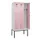 locker voor scheiding van kleding,HxBxD 2120x900x500mm,3vak