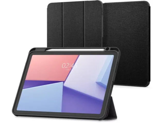 Spigen Urban Fit iPad Air 2024 11 inch hoesje zwart