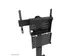 Neomounts MOVE Up FL45S-825BL1 Support au sol écran 37-75 inch - max