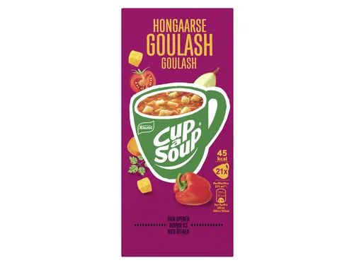 Cup a Soup Knorr Hongaarse goulash 175ml doos 21 stuks