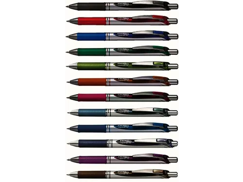 Gelschrijver Pentel BL77 Energel medium oranje
