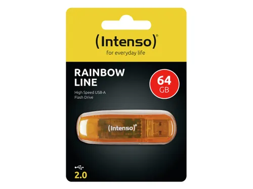 Intenso Usb-Stick 2.0 64gb Oranje