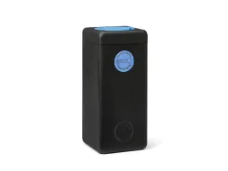 Afvalbak 60 liter, EarthBin Zwart Blauw