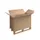 Palletdozen dubbele golf bruin 770x570x670mm