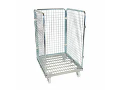 rolcontainer,draagverm. 500kg,HxLxB 1210x810x724mm,nuttige H 1020mm