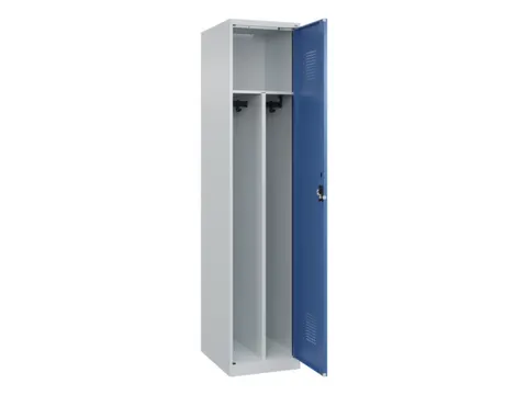 locker voor scheiding van kleding,HxBxD 1850x400x500mm,1vak