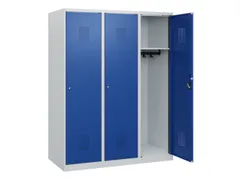 schoollocker,HxBxD 1530x1200x500mm,3vak,vak B 400mm,cil.-slot