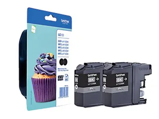 Brother LC-123 Duopack Inktcartridge Zwart Hoge Kwaliteit - 1