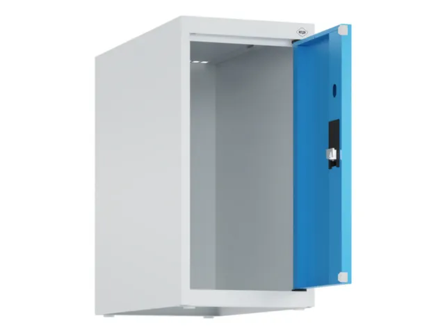 opzetkast,v. locker,1vak.,vak B 250mm,HxBxD 500x250x500mm,vleugeldeur
