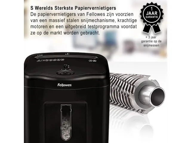 Destructeur Fellowes Powerschred 11C coupe croisée 4x40mm P-4