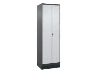 PBM-locker,HxBxD 1950x600x500mm,2vak,vak B 300mm,draaigrendel - 1