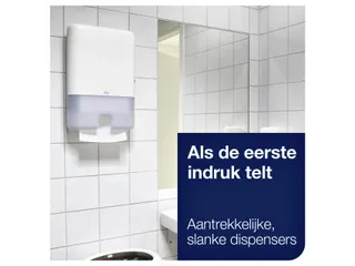 Tork 552000 H2 Elevation Xpress Multifold Handdoekdispenser Wit - 3