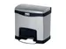 Pedaalemmer Slim Jim Step On Front Mat RVS 15 Liter Zwart