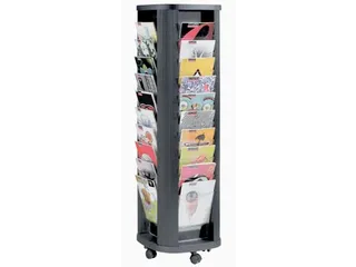 Paperflow Mobiele Folderhouder Carrousel 40 Vak - 1