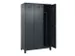 locker voor scheiding van kleding,HxBxD 1950x1200x500mm,3vak