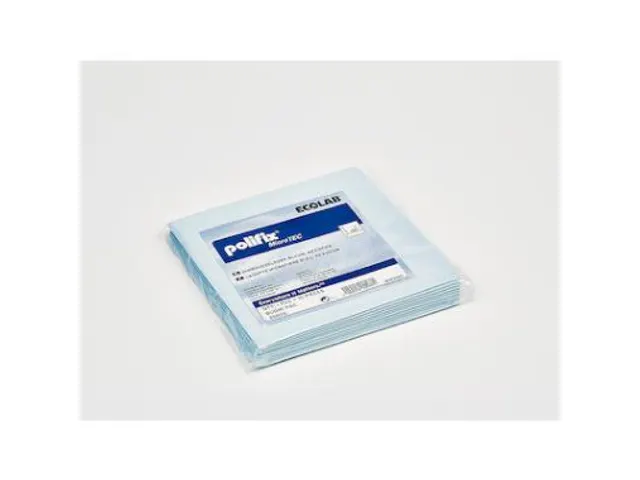 Ecolab Polifix MicroTEC microvezeldoek 40x40 cm Blauw 10 stuks