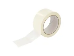 Handmatige Tape 28µ Wit 50mmx100m lijm Solvent 36 Rol
