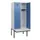locker met bank,HxBxD 1950x800x815mm,2vak,vak B 400mm,cilinderslot
