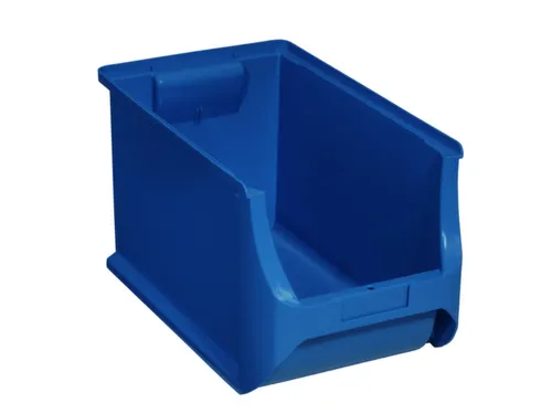 magazijnbak,HxBxD 200x205x355mm,gerecycled kunststof,blauw