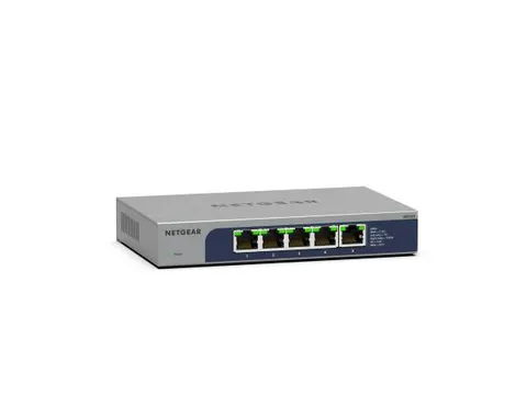 NETGEAR MS105-100EUS, Unmanaged, 2.5G Ethernet (100/1000/2500), Power