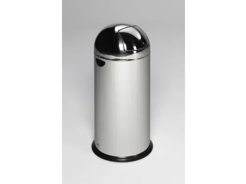 Push Afvalbak Rvs 22 Liter 640x355mm