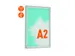 Kliklijst Durable aluminium A2 outdoor