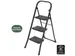 Escabeau aluminium 3 marches SL300 noir