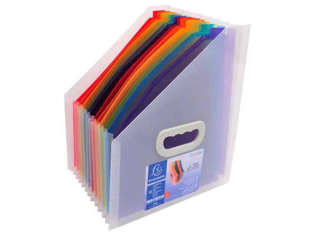 Tijdschriftenhouder PP CRYSTAL transp.