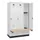 locker met bank,HxBxD 1950x1200x815mm,3vak,vak B 400mm,draaigrendel