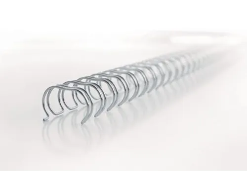 Draadrug GBC 9.5mm 34-rings A4 zilver 100stuks
