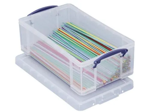 Opbergbox Really Useful 12 liter 465x270x150mm transparant wit