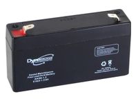 Loodzuur accu 6V-1.3Ah 98x25x56mm