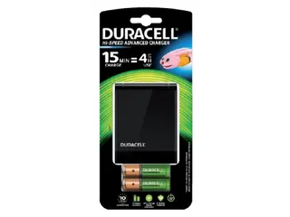 Batterij oplader Duracell CEF27 inclusief + 2x AA + 2x AAA - 2