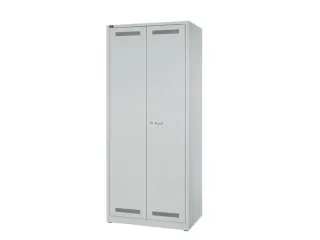 schoonmaakkast,HxBxD 1850x800x500mm,4vakken/kledingstang/haken - 5