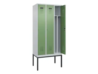 locker voor scheiding van kleding,HxBxD 2120x900x500mm,3vak - 1