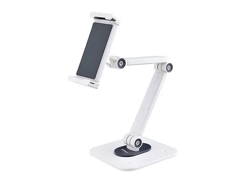 Verstelbare Tablet Houder voor Bureau wit