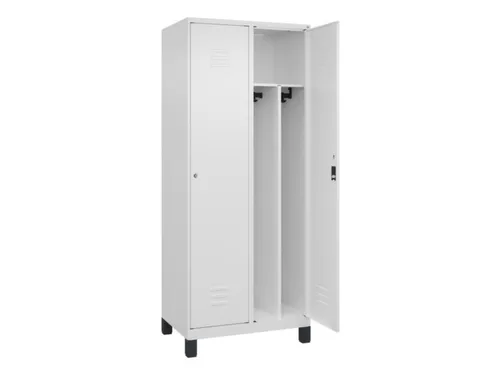 locker voor scheiding van kleding,HxBxD 1950x800x500mm,2vak