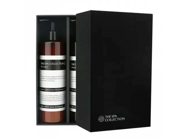 The Spa Collection Green Tea Giftbox Handzeep+Bodylotion 400ml 10 stuk