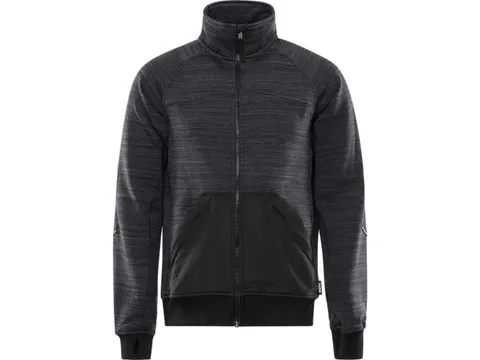 Fristads 7052 sweater vest, grijs/zwart, maat 4XL, per stuk