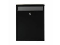 Postkast 350 Zwart Zilver