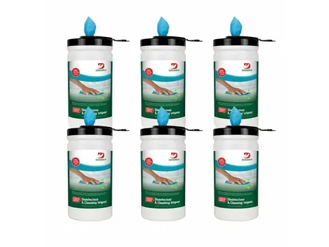 Disinfectant & Cleaning Desinfectiedoekjes blauw Voordeelbundel